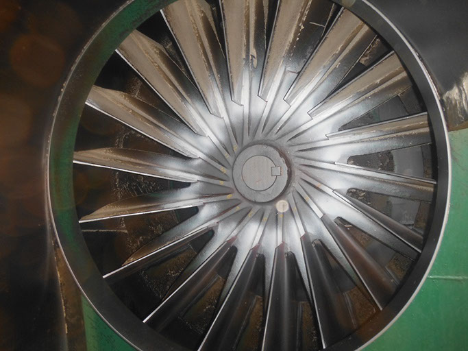 large industrial fan or blade