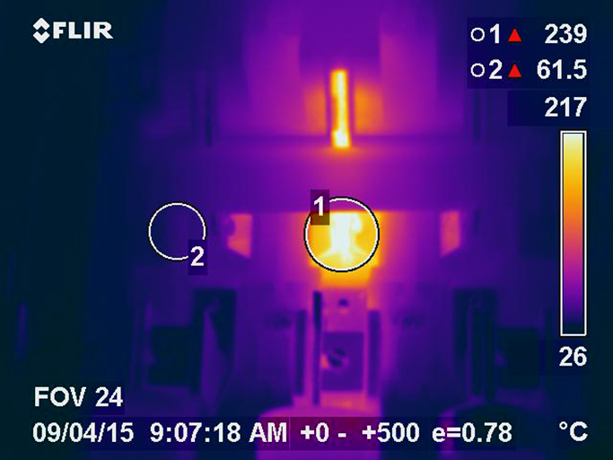 Infrared scan