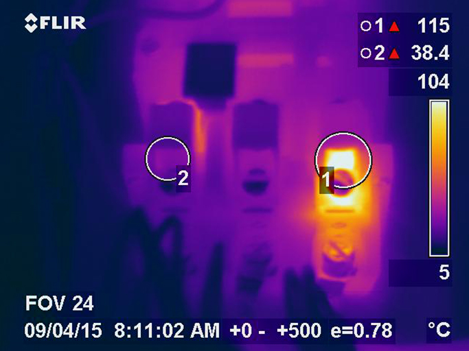 Infrared scan